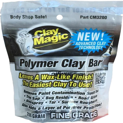 AutoMagic Глина для очистки с воском CLAY MAGIC Polymer Clay Bar, 200 гр. - 1