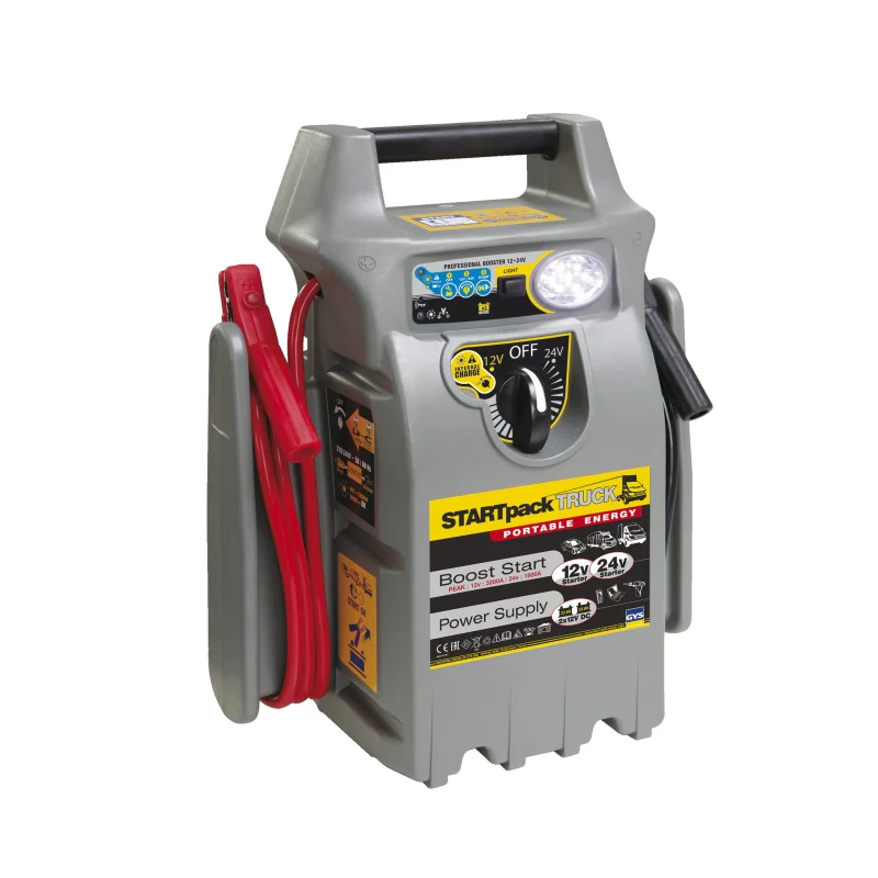 GYS GYSPACK TRUCK Пусковое устройство (12/24V, 750А/650A-3200A/1600А, 16 кг) - 1
