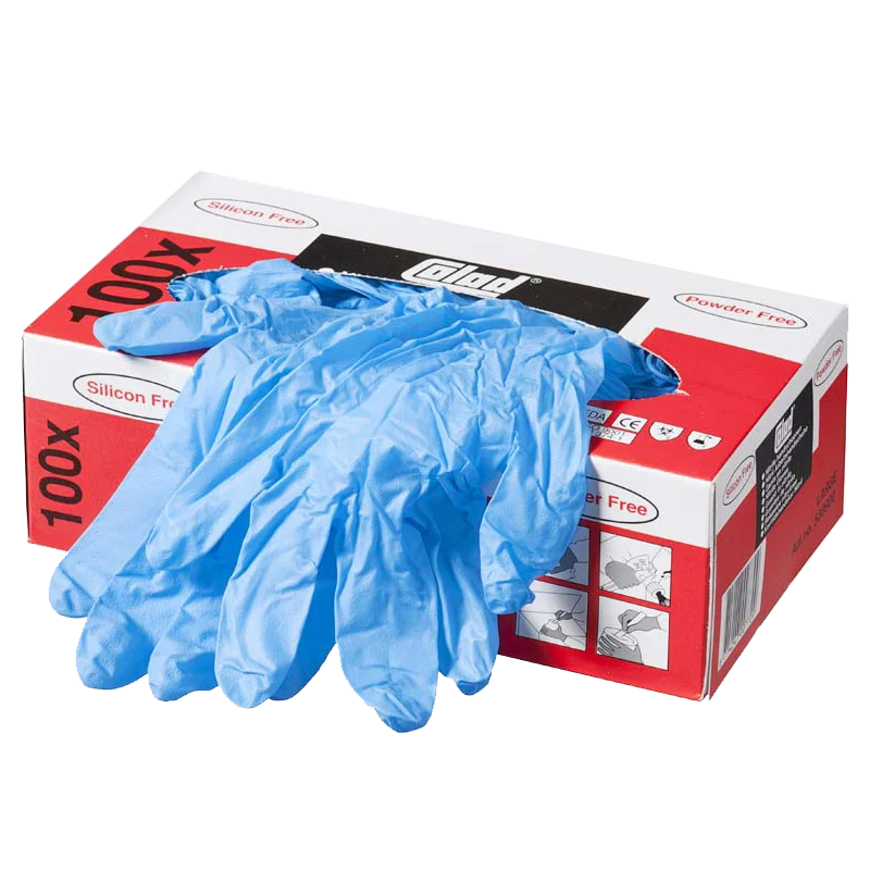 Colad Перчатки нитриловые Disposable Nitrile Gloves, 100шт., размер M - 1