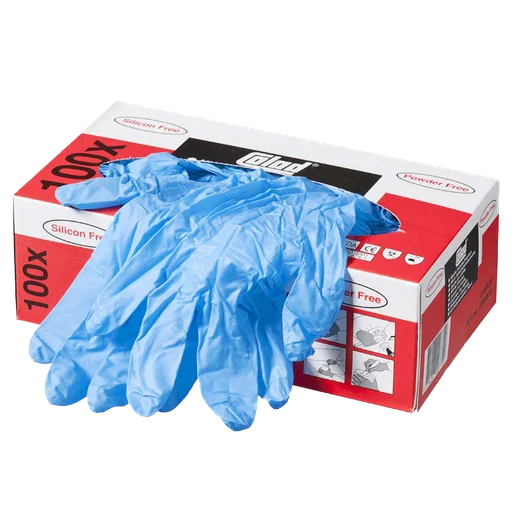 Colad Перчатки нитриловые Disposable Nitrile Gloves, 100шт., размер XL - 1