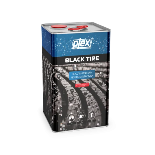 Plex Чернитель резины BLACK TIRE, 5 л, МВ001014 - 1