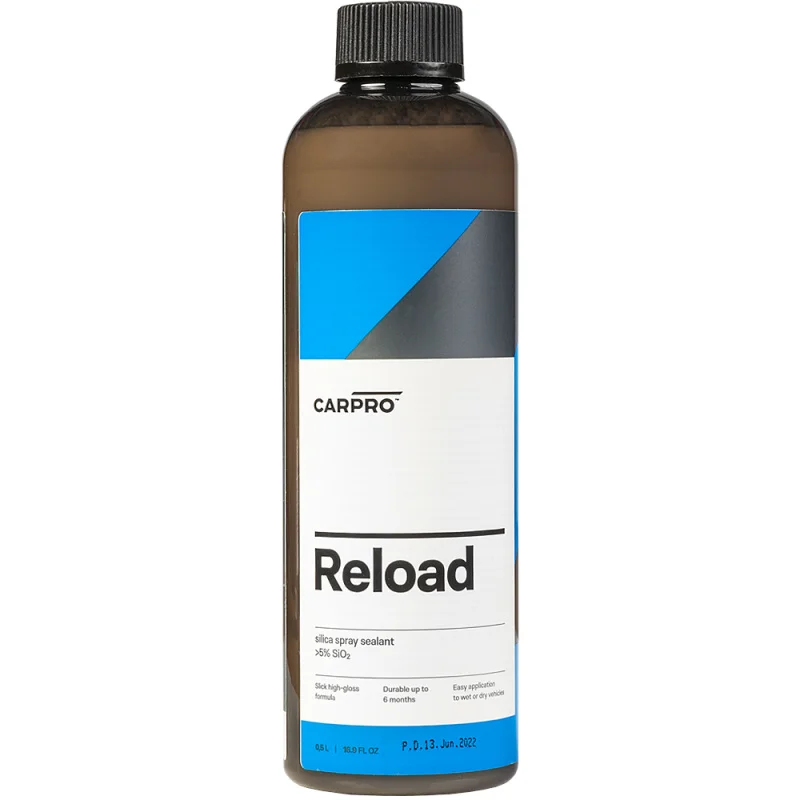 Состав для обновления свойств жидкого стекла CarPro ReLoad быстрое защитное покрытие 500 мл - 1