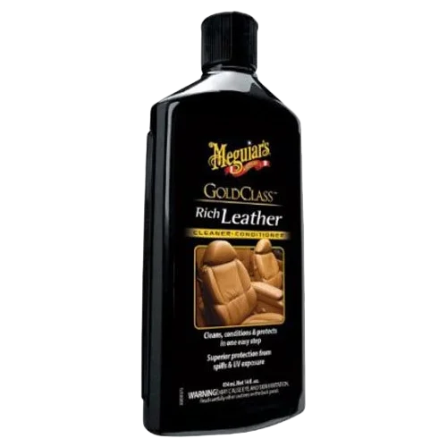 Meguiars G7214 Очиститель и кондиционер для кожи Gold Class Leather Cleaner & Conditioner, 378 мл - 1