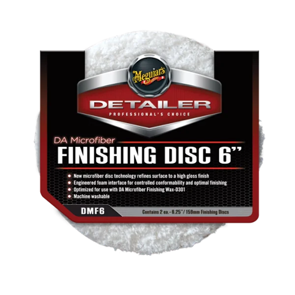 Meguiars DMF6 Микрофибровый финишный полировальник для D301,150мм (упаковка 2 шт.) - 1