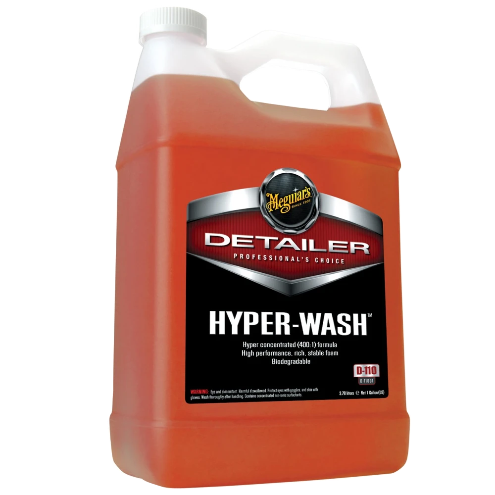 Meguiars D11005 Шампунь для мойки автомобиля Hyper Wash(400:1) 18, 9 л. - 2