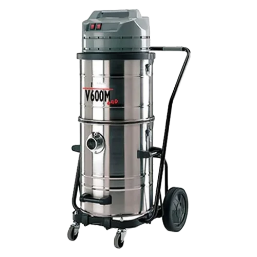 340 м3/ч Пылеводосос, Nevada V629 (нерж.сталь) с тележкой, 2 турб., 2400 Вт, 65 л - 1
