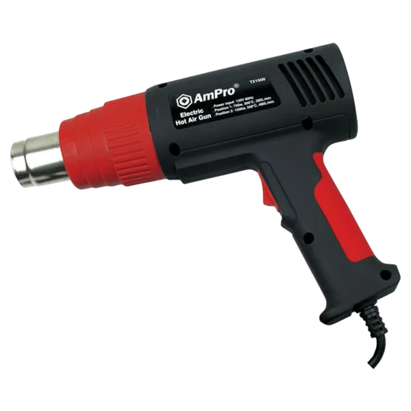 AmPro Пистолет горячего воздуха (1500W), T21500 - 1