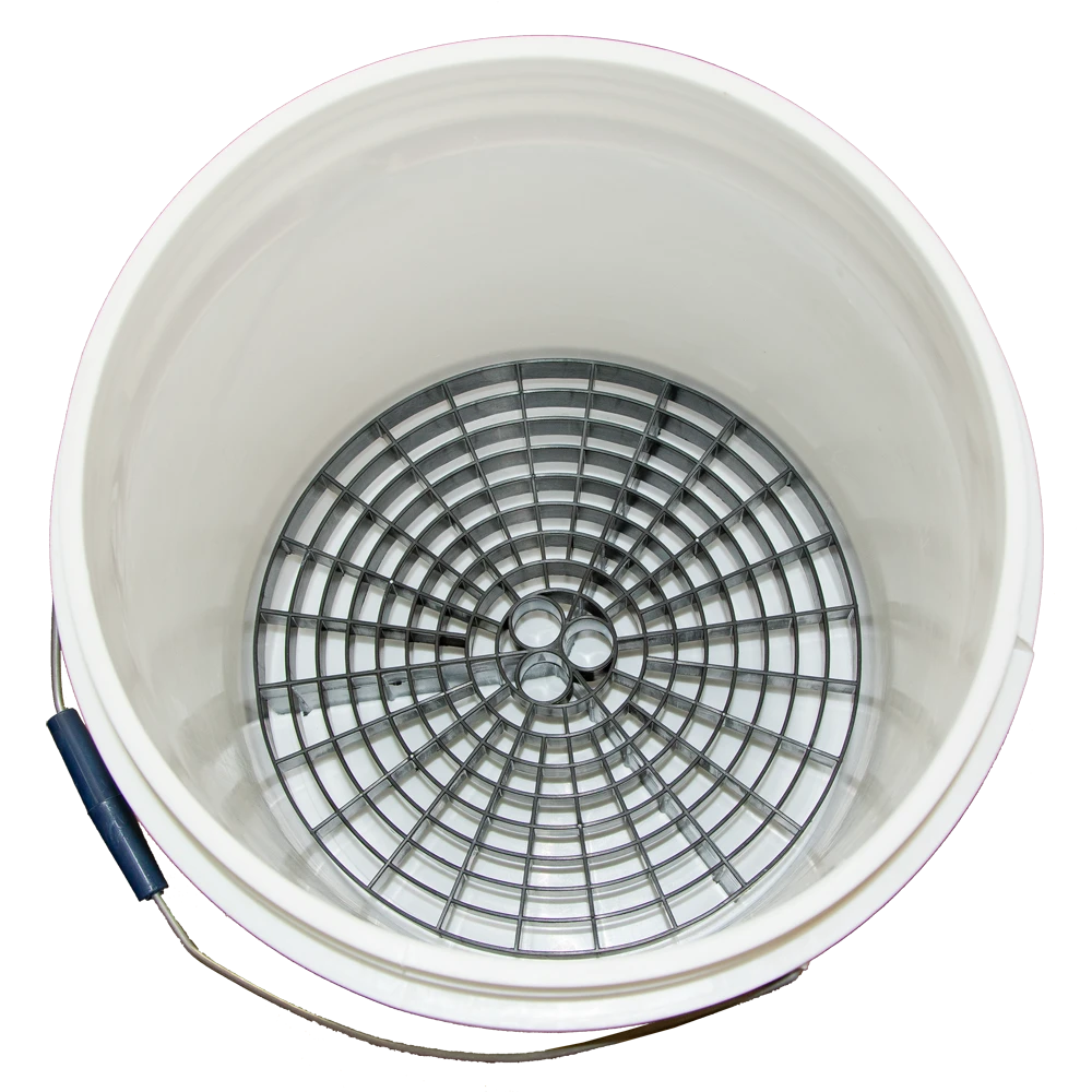 Poly Ведро для мойки автомобиля высокопрочное с крышкой - правильная мойка, 20л - 3