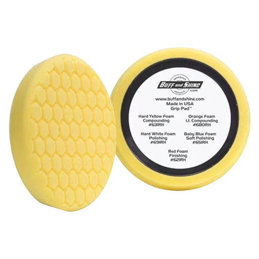 Buff and Shine Полировальный круг жесткий желтый 190 мм - 1