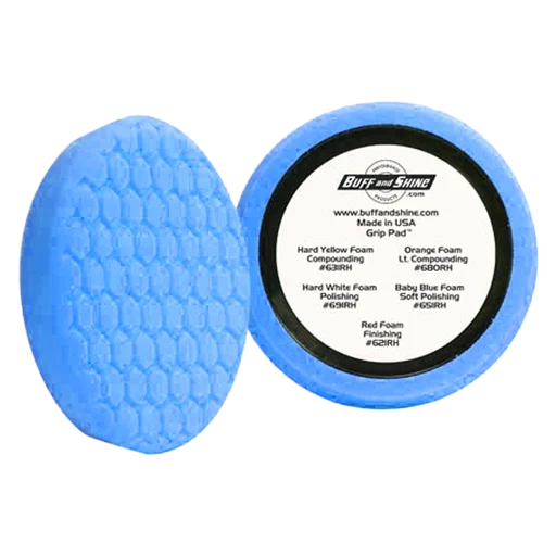 Buff and Shine Полировальный круг мягкий голубой 190 мм - 1