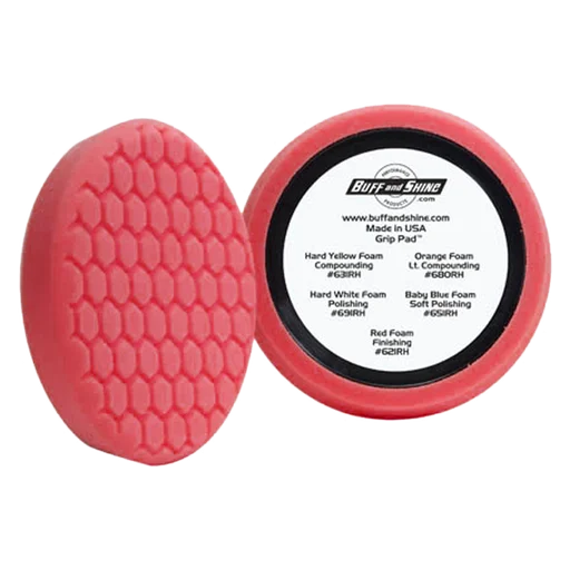 Buff and Shine Полировальный круг ультрамягкий красный 190 мм - 1