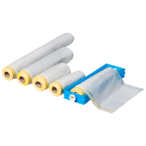 Colad Пленка для покраски с маскирующей лентой 0, 9х25 м - 1