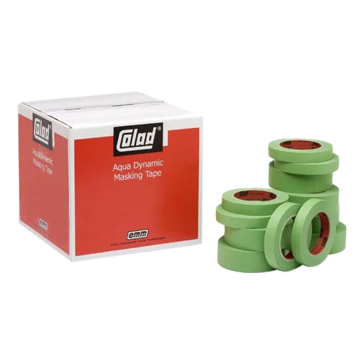 Colad Лента маскирующая водостойкая Aqua Dynamic Masking Tape 50 мм, 50 м, 24 шт. - 1