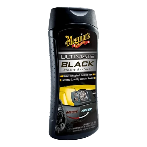 Meguiar's Ultimate Black - Средство для чернения резиновых и пластик. элементов кузова, 355 мл - 1