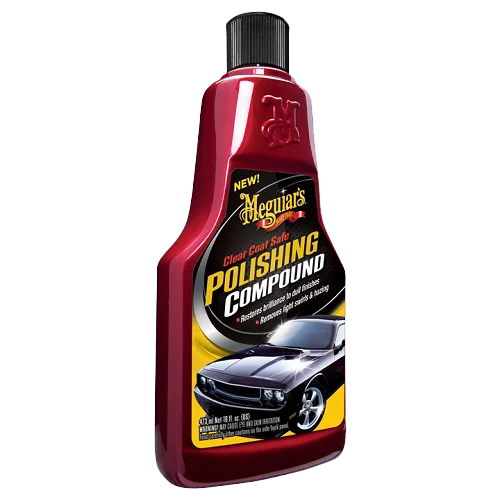 Meguiars G18116 Полироль для кузова Clear Coat Polishing Compound, 473мл - 1