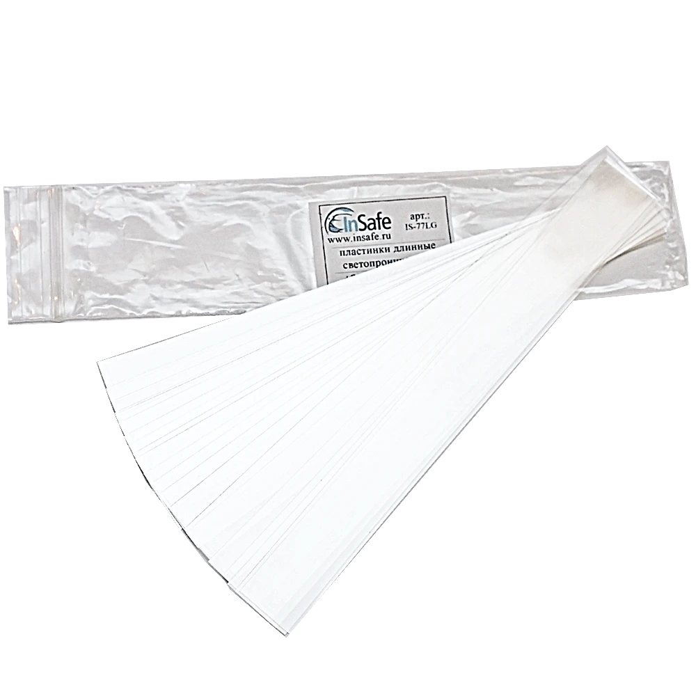 Пластинки светопроницаемые длинные Poly 25 шт - 2