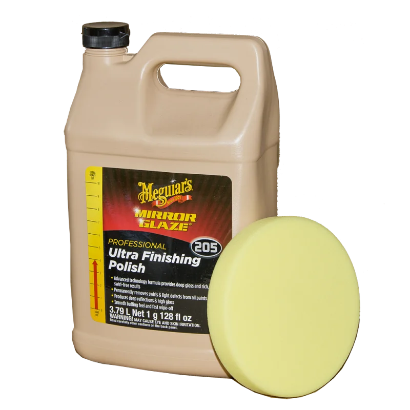 M20501 Антиголограммная паста Meguiars - в подарок полировальный круг средний Poly Shine - 1