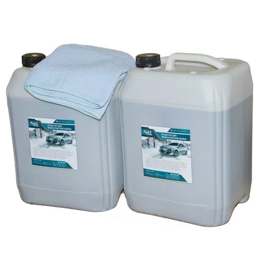 Автошампунь для бесконтактной мойки Winter 40 л (2 шт.) - в подарок вафельное полотенце - 1