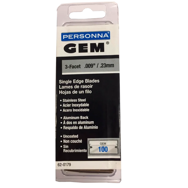 GDI Tools Лезвия для скребка стальные 100 шт GEM, GT137 - 1