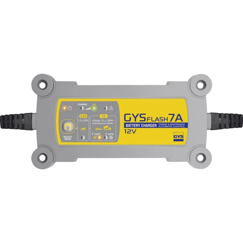 GYS-029187 Зарядное устройство для автомобильного аккумулятора GYSflash 7A - 1
