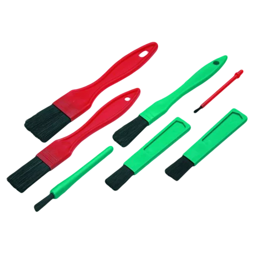 Vikan Набор кисточек для чистки деталей салона автомобиля 7 шт. - 1