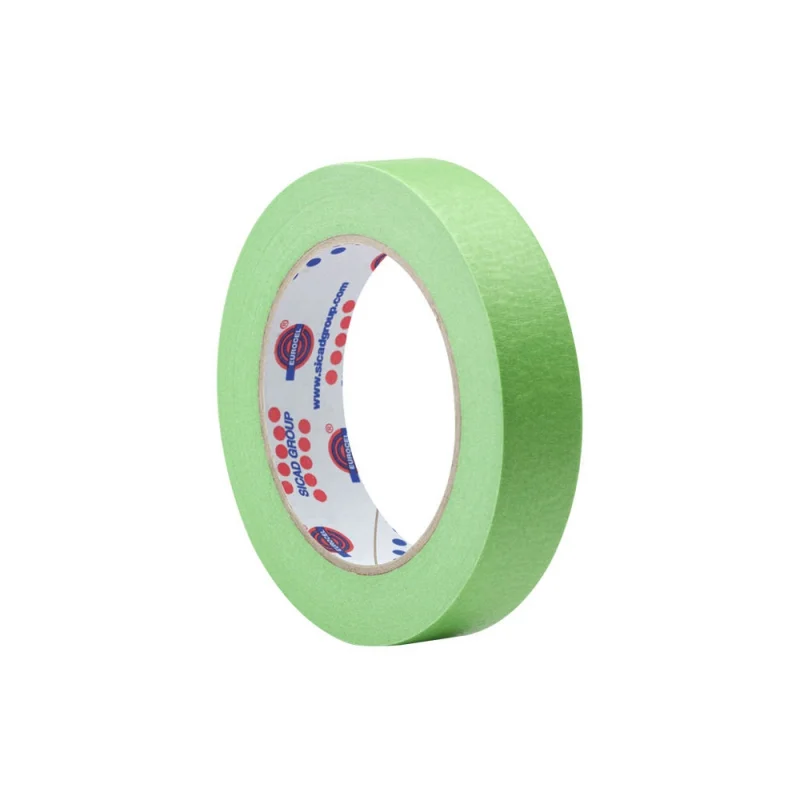 Лента маскирующая Eurocel 19мм х 50м зеленая MSK 6268/19 - 1