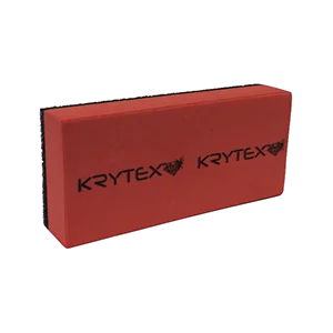 Krytex Аппликатор с салфеткой, 4x9x2, 5 - профессиональный аппликатор с замшевой салфеткой 4x9 см, 1 шт - 1