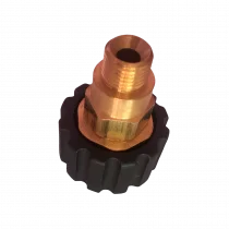 R+M 56140 Переходник M22x1,5гайка - 1/4внеш, 400bar, латунь - 1