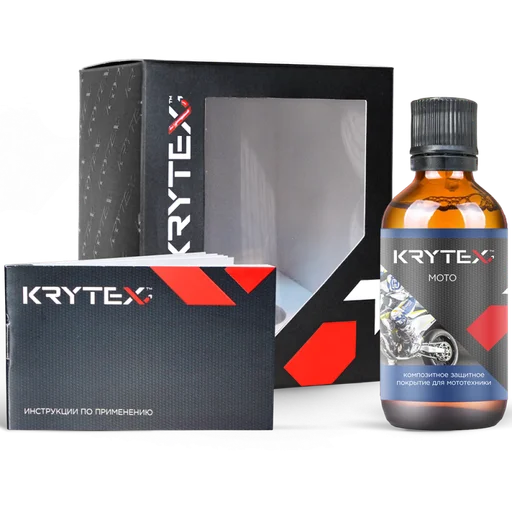 Krytex MOTO - композитное защитное покрытие для мототехники, 50 мл - 1