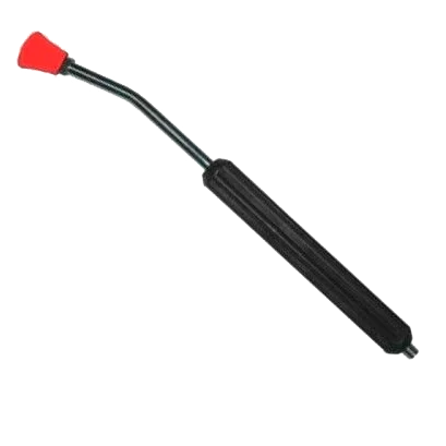1/4внеш-1/4внут 51230321 Копье литое L=80cm (изогнутое) (красный наконечник копья) - 1