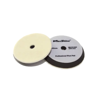 MaxShine Круг для полировки кузова из тонкой шерсти, W150P-C1, 150мм - 1