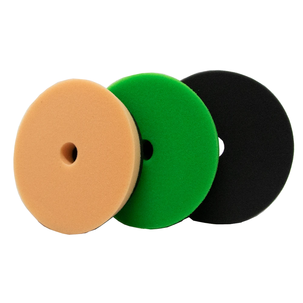 MaxShine Поролоновый полировальный круг двухслойный, жесткий, 150-175x30 мм - 10
