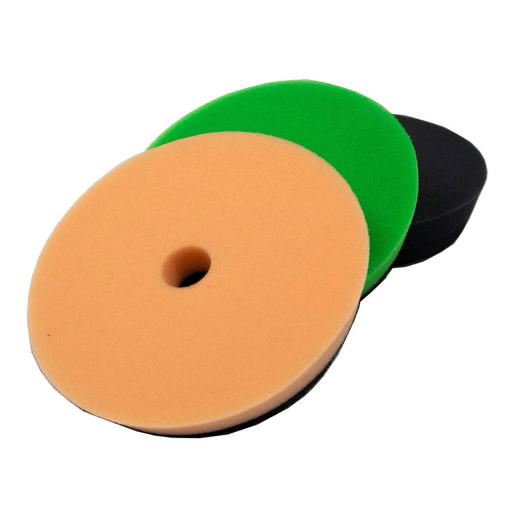 MaxShine Поролоновый полировальный круг двухслойный, жесткий, 150-175x30 мм - 8