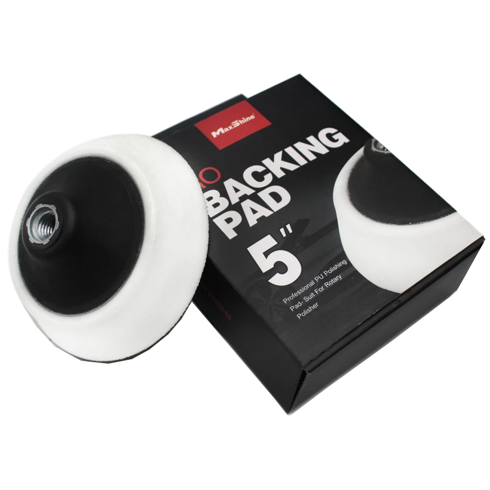 MaxShine Оправка для полировальных кругов, полиуретан, 125x27, 5 мм, M14 - 3