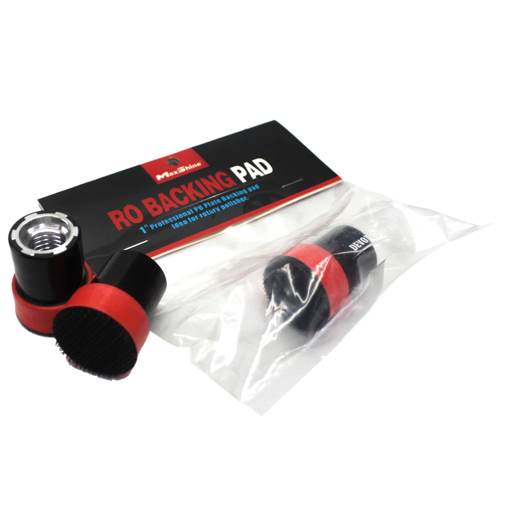 MaxShine Оправка для полировальных кругов полиуретан, 30 мм, M14 - 4