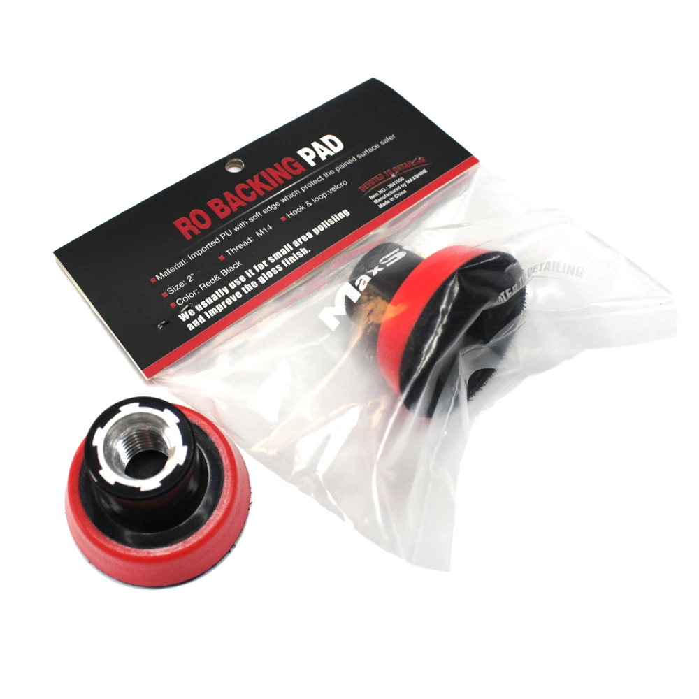 MaxShine Оправка для полировальных кругов полиуретан, 50 мм, M14 - 3