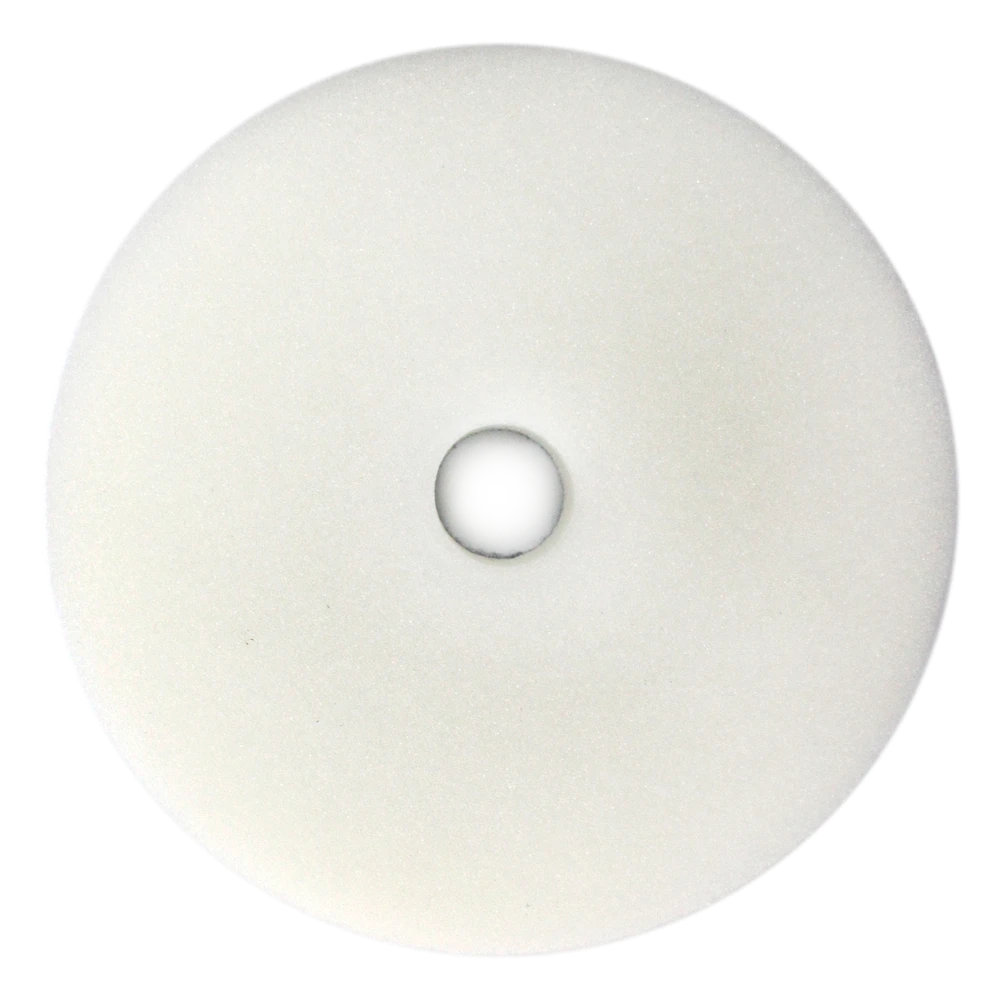 MaxShine Режущий поролоновый полировальный круг, жесткий, белый, 130-140x20 мм - 2