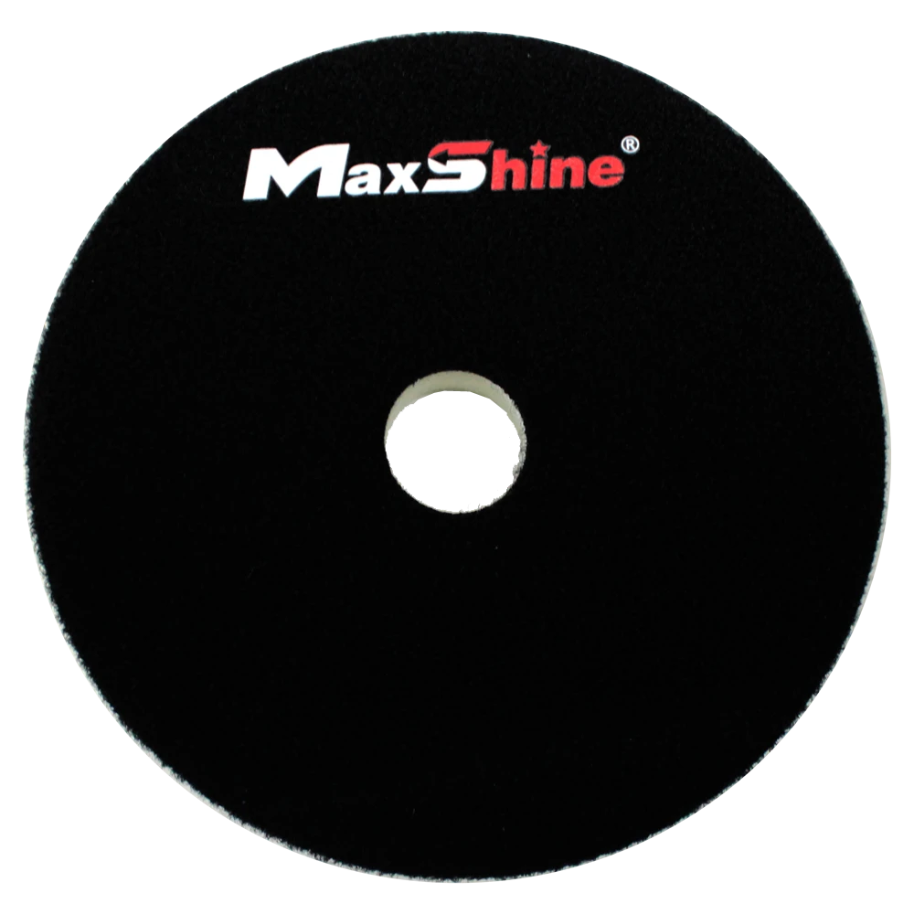 MaxShine Режущий поролоновый полировальный круг, жесткий, белый, 130-140x20 мм - 5