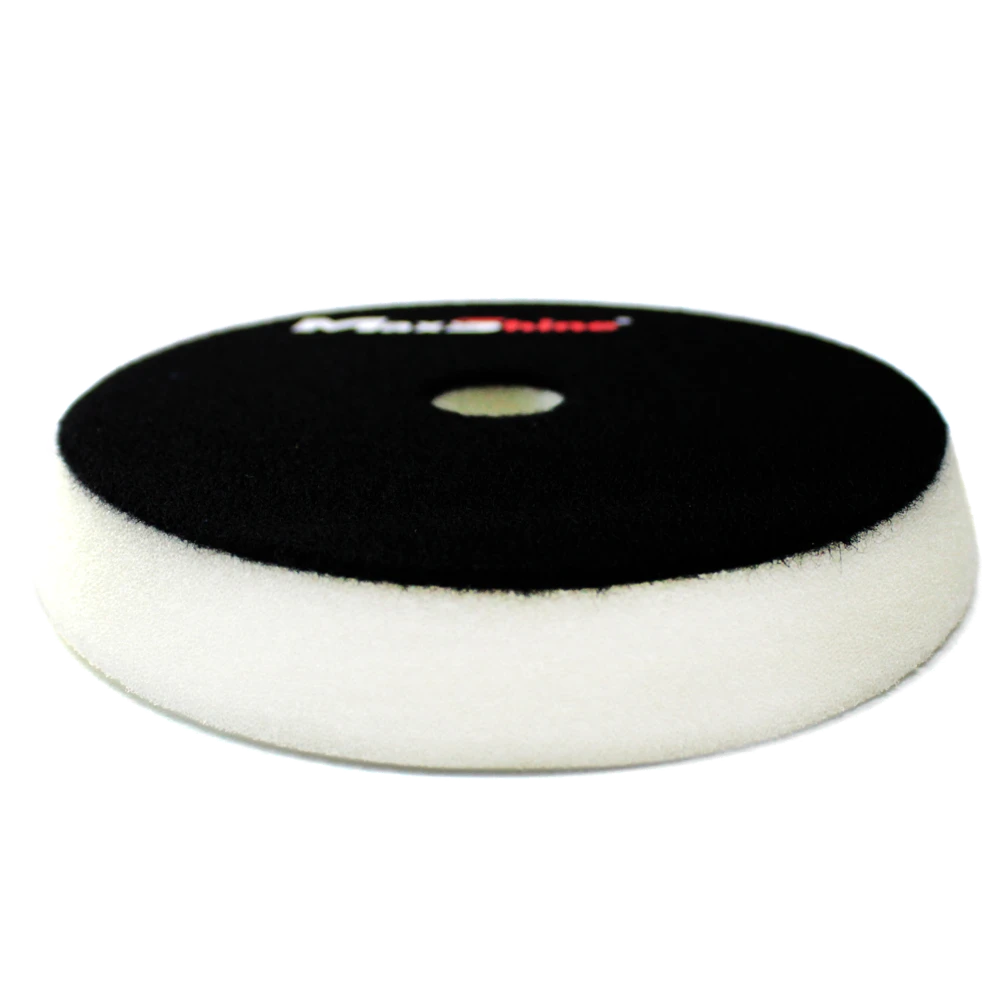 MaxShine Режущий поролоновый полировальный круг, жесткий, белый, 130-140x20 мм - 6