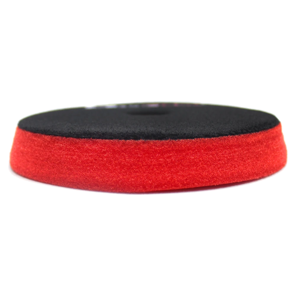 MaxShine Поролоновый полировальный круг финишный, мягкий, красный, 130-140x20 мм - 6