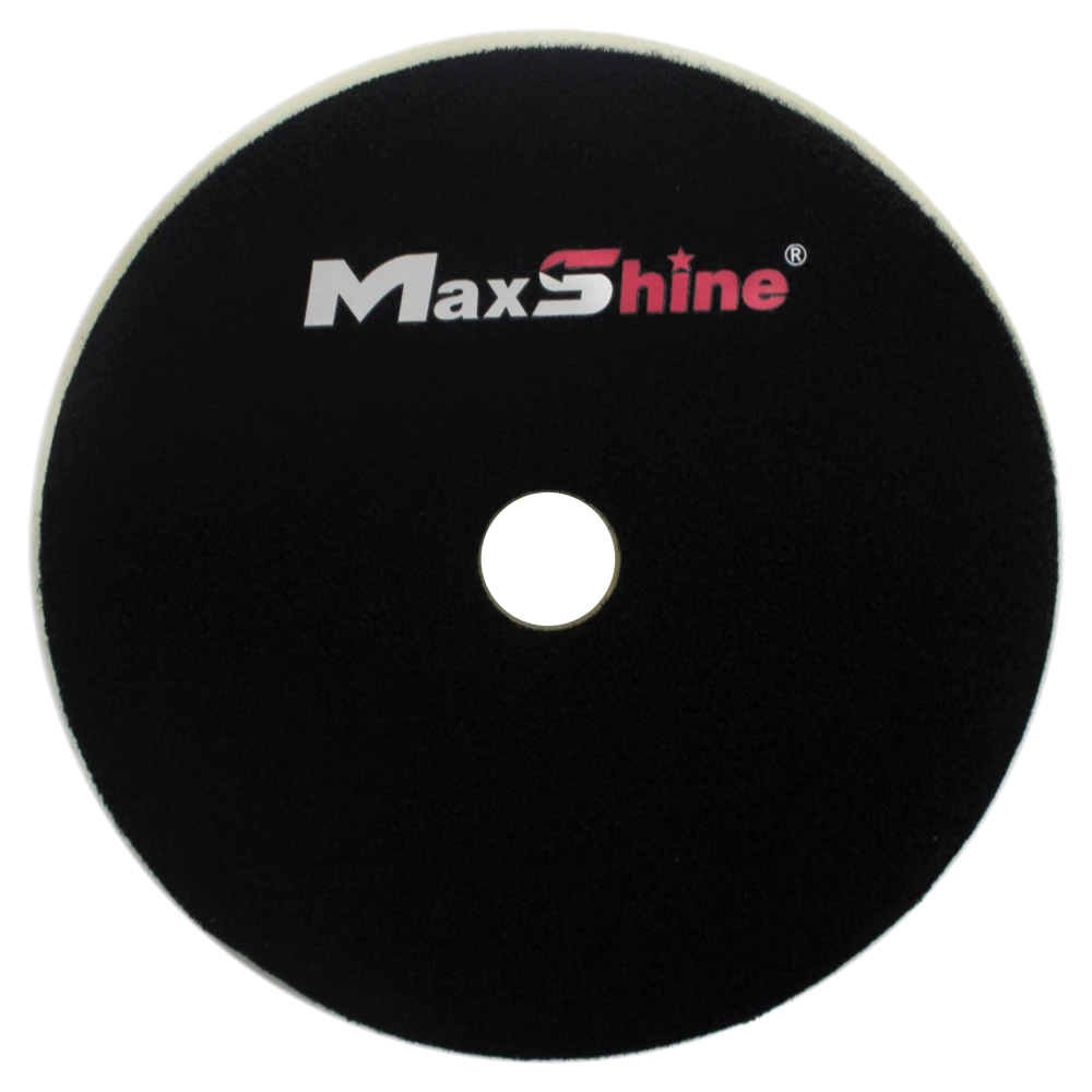 MaxShine Режущий поролоновый полировальный круг, жесткий, белый, 155-170x30 мм - 6