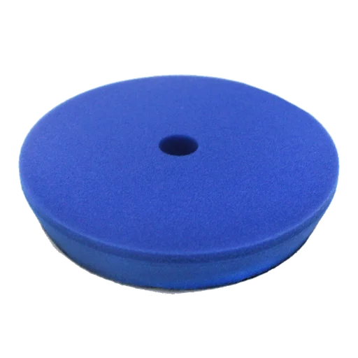 MaxShine Поролоновый полировальный круг, средней жесткости, голубой, 155-170x30 мм - 1