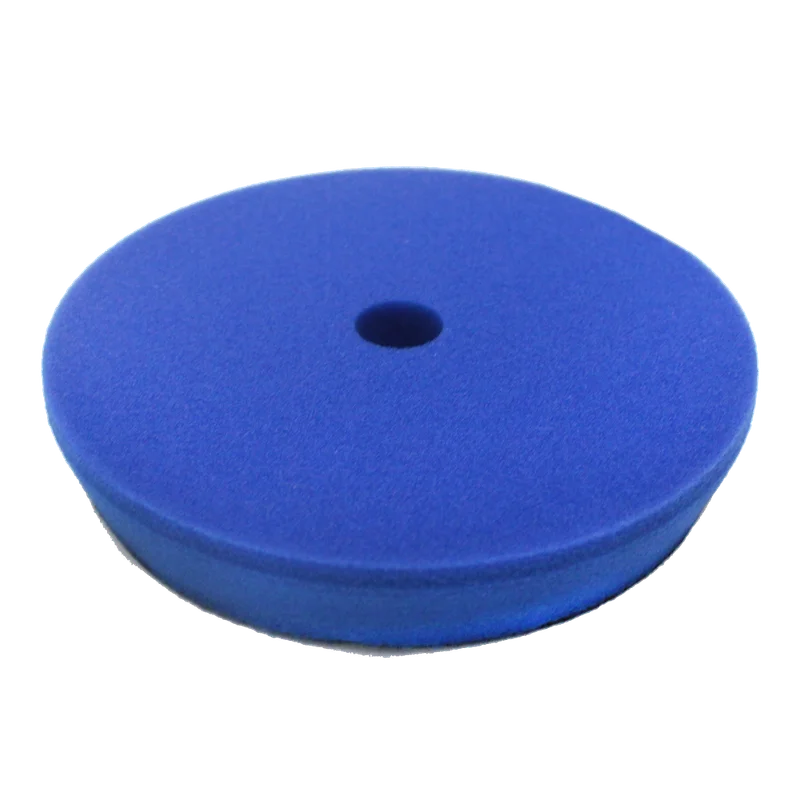 MaxShine Поролоновый полировальный круг, средней жесткости, голубой, 155-170x30 мм - 1