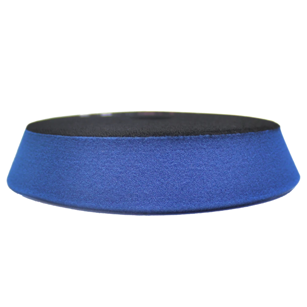 MaxShine Режущий поролоновый полировальный круг, жесткий, голубой, 130-155x30 мм - 2