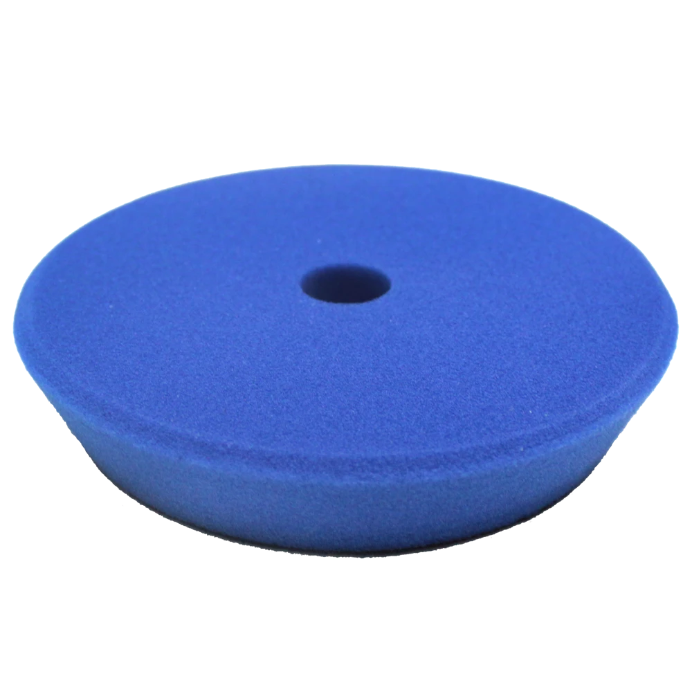 MaxShine Режущий поролоновый полировальный круг, жесткий, голубой, 130-155x30 мм - 5