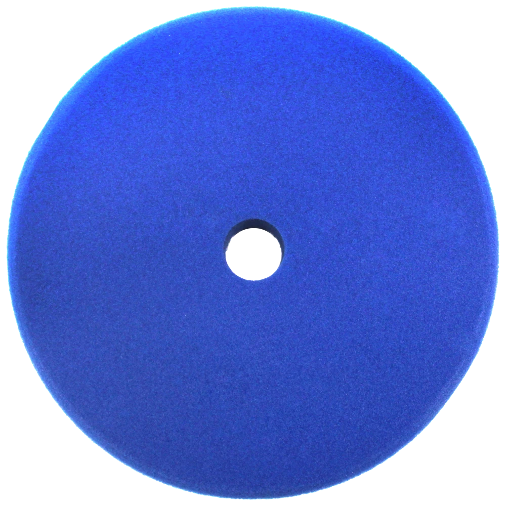 MaxShine Режущий поролоновый полировальный круг, жесткий, голубой, 155-175x30 мм - 3