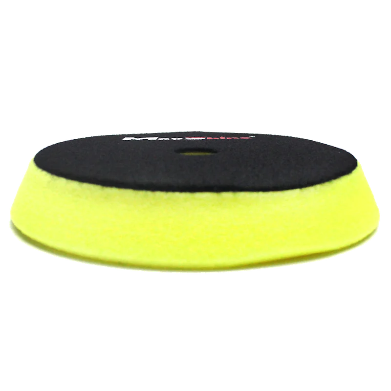 MaxShine Поролоновый полировальный круг, средней жесткости, желтый, 155-175x30 мм - 1