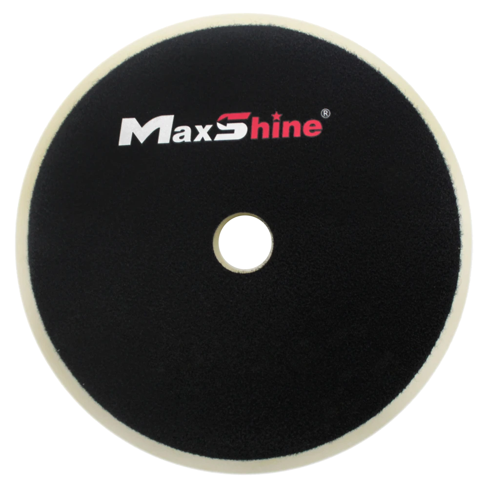 MaxShine Поролоновый полировальный круг финишный, мягкий, белый, 155-175x30 мм - 4