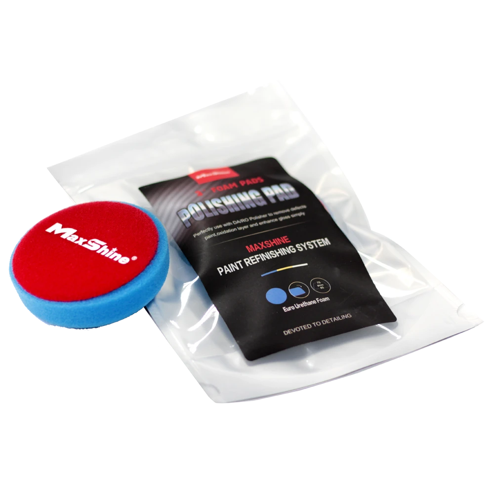 Финишный мягкий полировальный круг поролоновый MaxShine 2033085R(B) 85x25мм - 6
