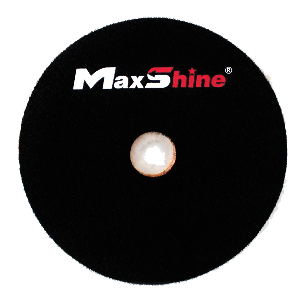 MaxShine Полировальный микрофибровый круг с оранжевой поролоновой подложкой, 155 мм - 5